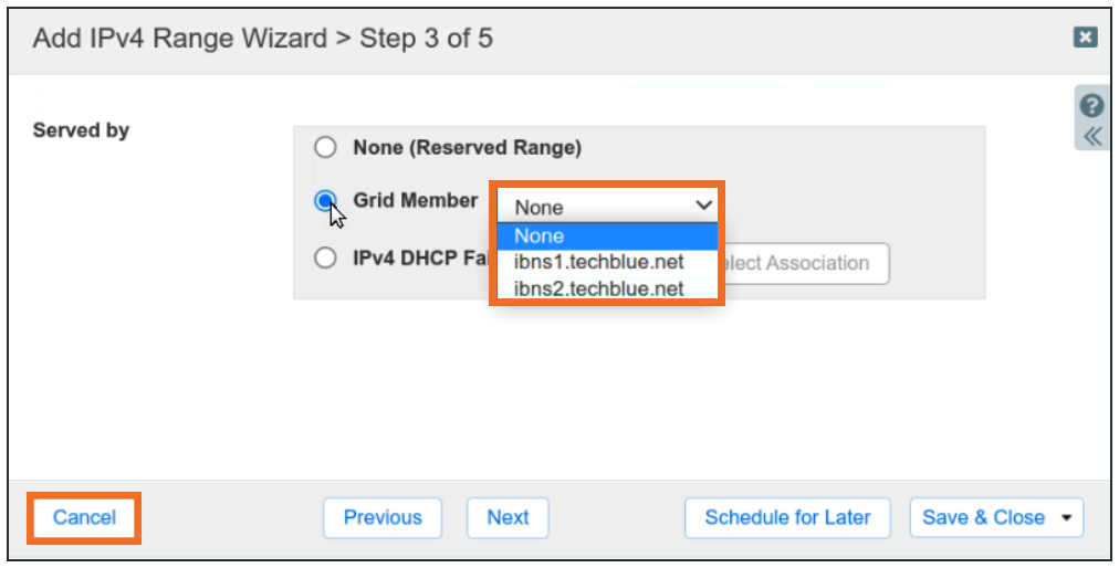 1514 creating dhcpv4 failover ranges in nios